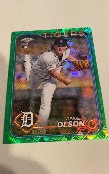 2024 Topps Chrome #40 Reese Olson — front