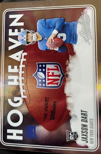 2025 Panini Absolute Hog Heaven #1 Jaxson Dart — front
