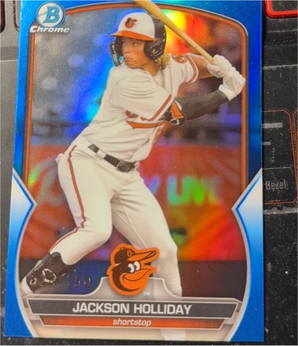 2023 Bowman Draft Chrome #BDC-118 Jackson Holliday — front