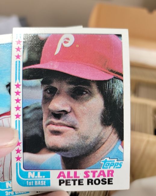 1982 Topps #337 Pete Rose — front