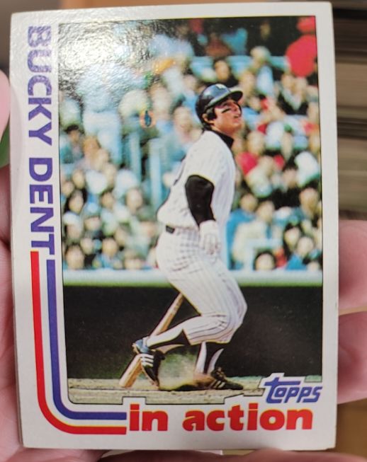 1982 Topps #241 Bucky Dent — front