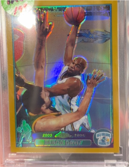 2003-04 Topps Chrome #29 Baron Davis — front