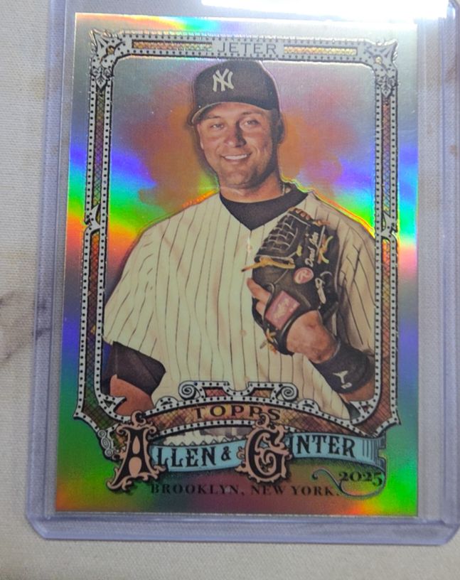 2025 Topps Allen & Ginter #21 Derek Jeter — front