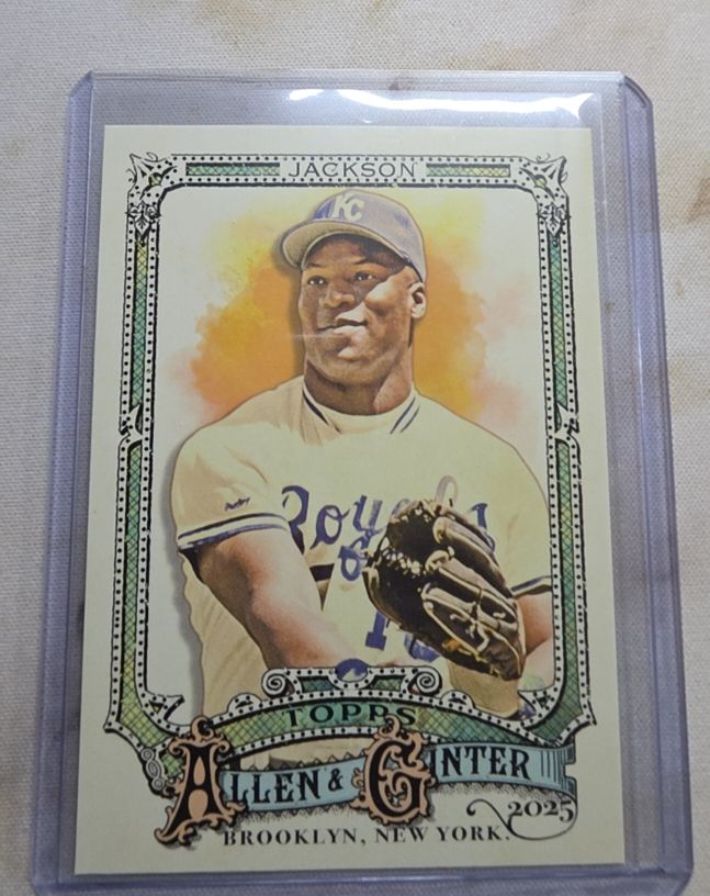 2025 Topps Allen & Ginter #18 Bo Jackson — front