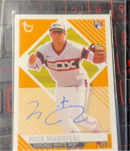 2021 Topps Brooklyn Collection #RC Nick Madrigal — front