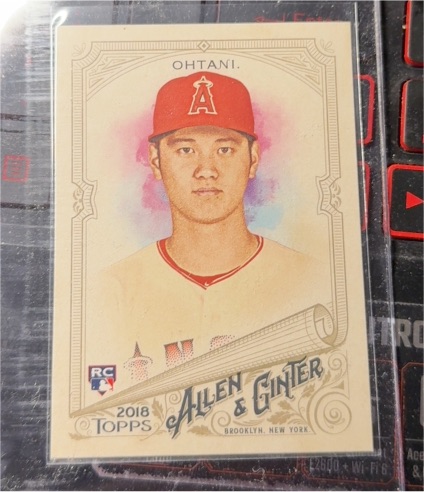 2018 Topps Allen & Ginter #100 Shohei Ohtani — front
