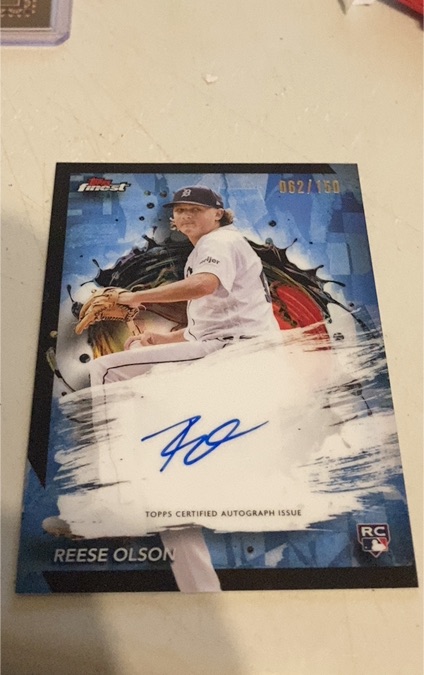 2024 Topps Finest #FA-RO Reese Olson — front