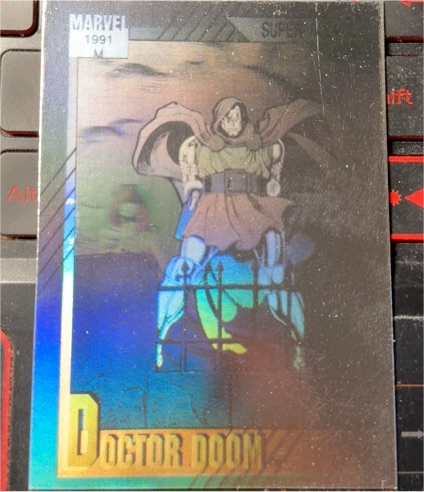 1991 Impel Marvel Universe #H-4 Doctor Doom — front