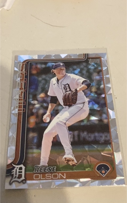 2025 Topps Series 1 #224 Reese Olson — front
