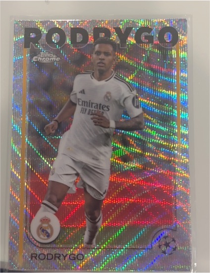 2024-25 Topps Chrome UEFA Club Competitions #48 Rodrygo — front