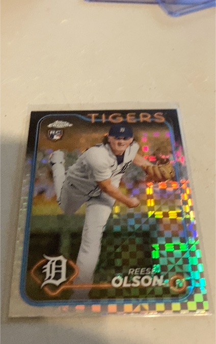 2024 Topps Chrome #40 Reese Olson — front