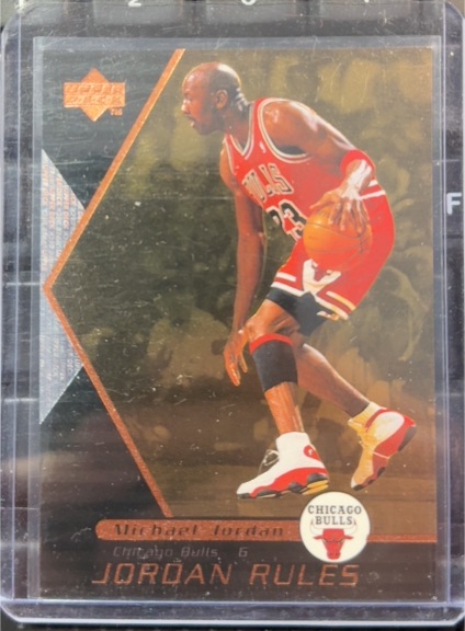 1998-99 Upper Deck Ovation #J4 Michael Jordan Jordan Rules — front