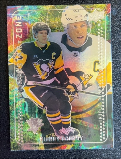 2023-24 Upper Deck Star Zone #SZ-30 Sidney Crosby — front