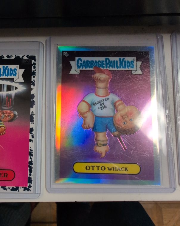 2023 Garbage Pail Kids Chrome Series 6 #213a Otto Whack — front
