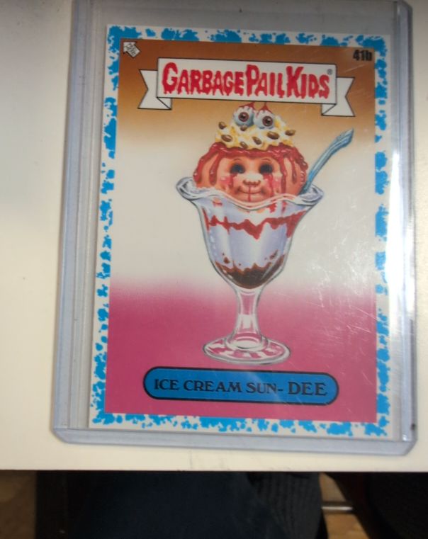 2021 Topps Garbage Pail Kids Food Fight #41b Ice Cream Sun-Dee — front