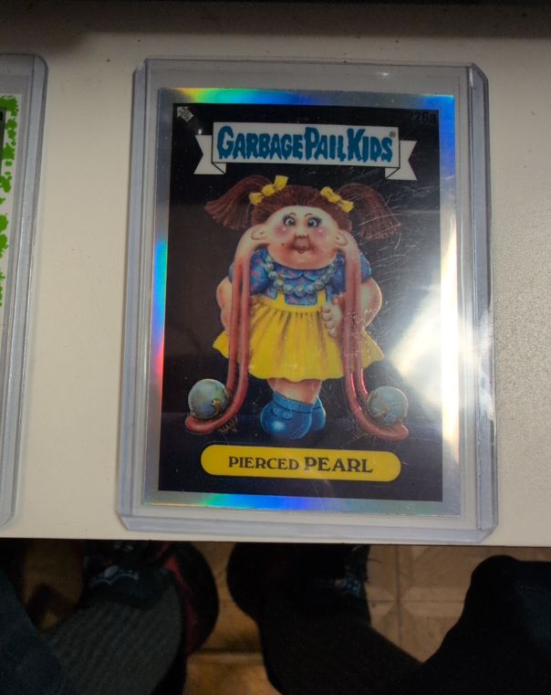 2023 Topps Chrome Garbage Pail Kids Series 6 #226a Pierced Pearl — front