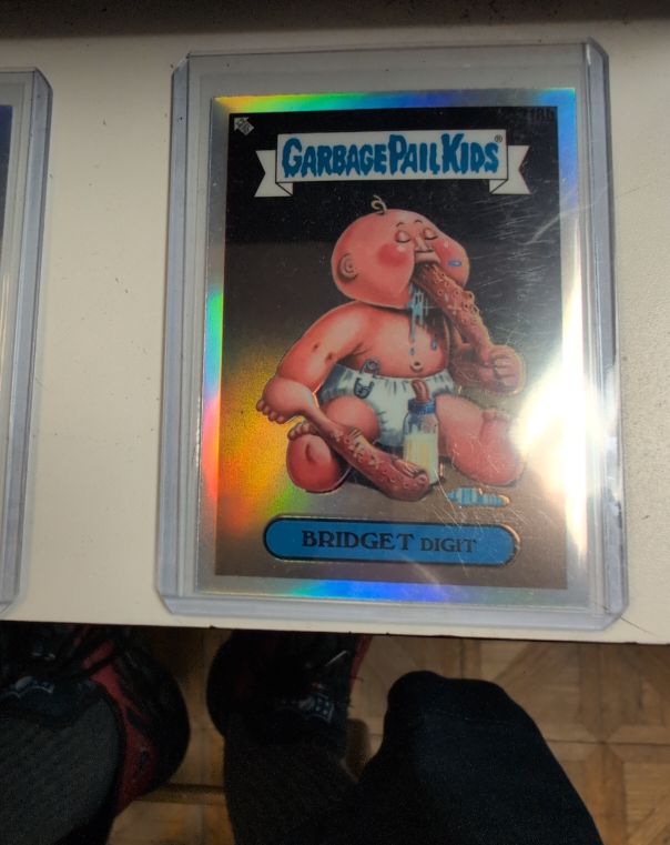 2023 Topps Chrome Garbage Pail Kids Series 6 #218b Bridget Digit — front