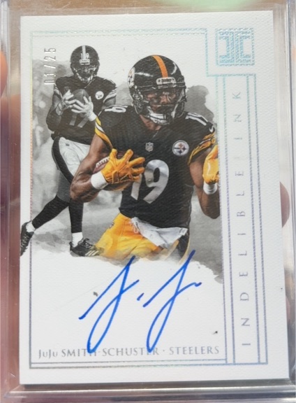 2018 Panini Impeccable Indelible Ink #JuJu Smith-Schuster — front