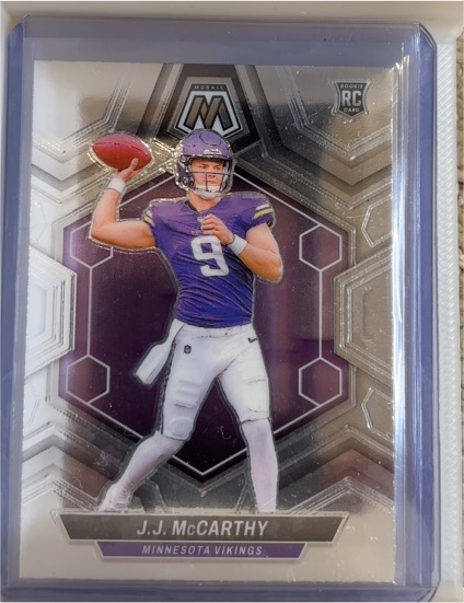 2024 Panini Mosaic #310 J.J. McCarthy — front