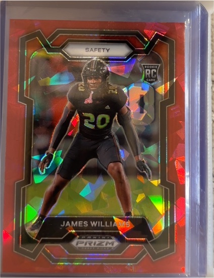 2024 Panini Prizm Draft Picks #181 James Williams — front
