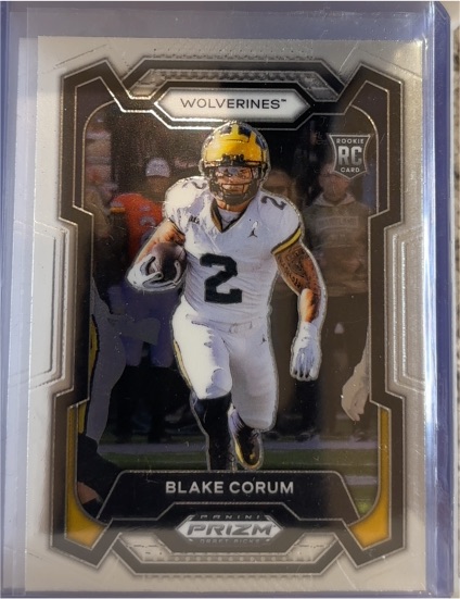 2024 Panini Prizm Draft Picks #128 Blake Corum — front