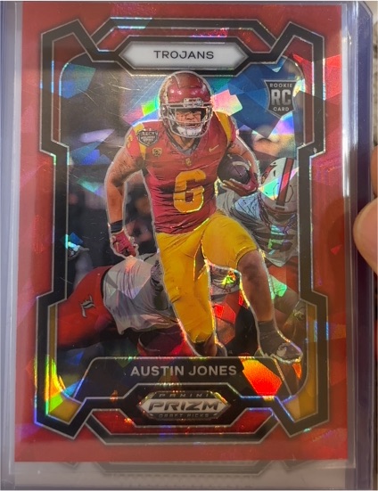2024 Panini Prizm Draft Picks #166 Austin Jones — front