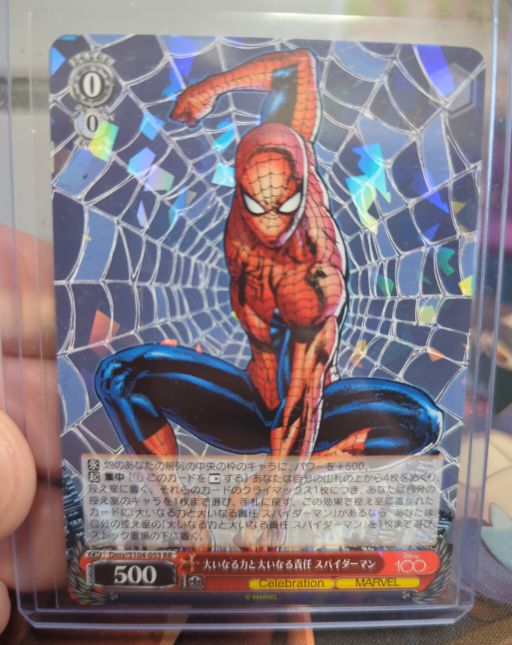 2023 Weiss Schwarz Disney 100 #S104-053 Spider-Man — front