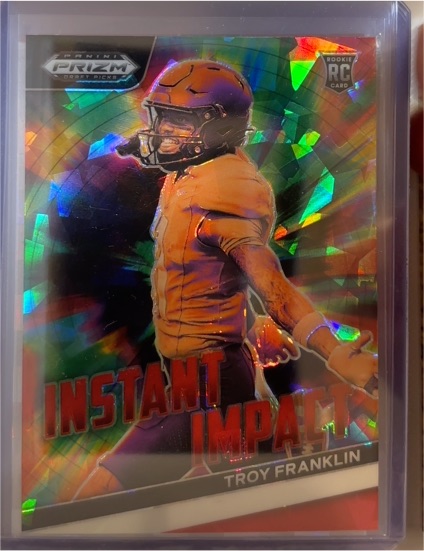 2024 Panini Prizm Draft Picks #II-TF Troy Franklin Instant Impact — front