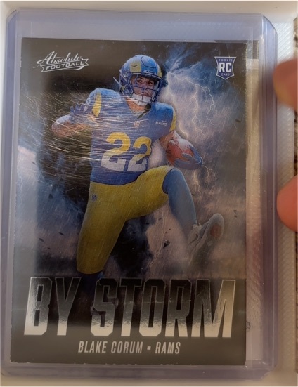2024 Panini Absolute By Storm #BS-BCM Blake Corum — front