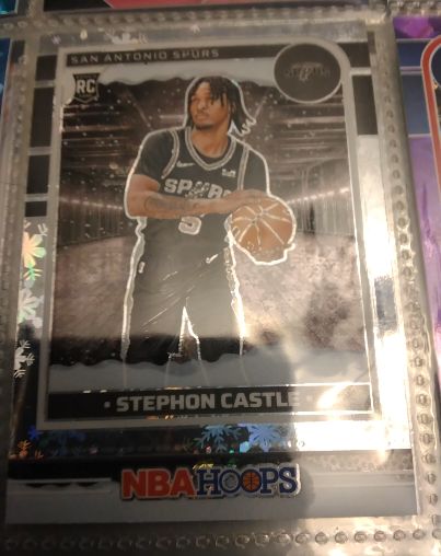 2024-25 Panini NBA Hoops #234 Stephon Castle — front