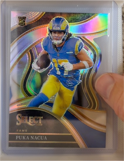 2023 Panini Select #224 Puka Nacua Club Level — front