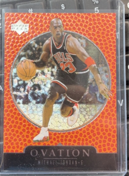 1998-99 Upper Deck Ovation #7 Michael Jordan — front