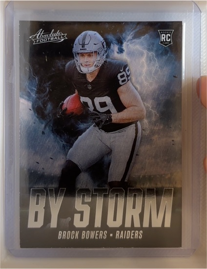 2024 Panini Absolute By Storm #BS-BBS Brock Bowers — front