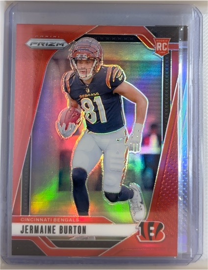 2024 Panini Prizm #350 Jermaine Burton — front