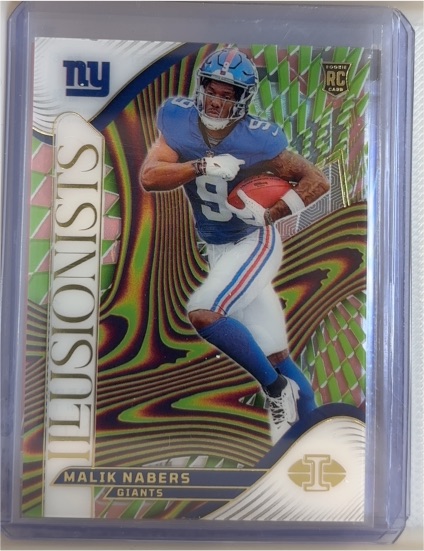 2024 Panini Illusions #6 Malik Nabers — front