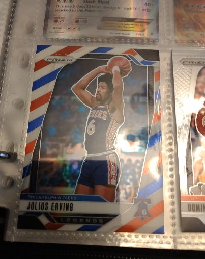 2024-25 Panini Prizm #292 Julius Erving — front