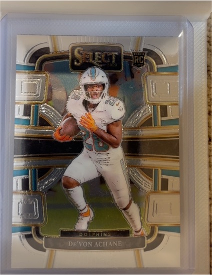 2023 Panini Select #63 De'Von Achane — front