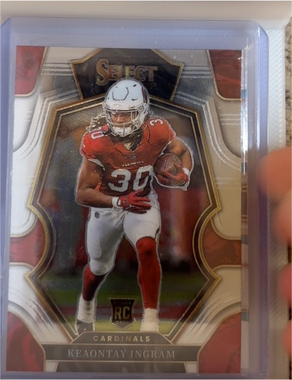 2022 Panini Select #102 Keaontay Ingram Rookie — front
