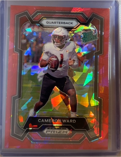 2024 Panini Prizm Draft Picks #199 Cameron Ward — front
