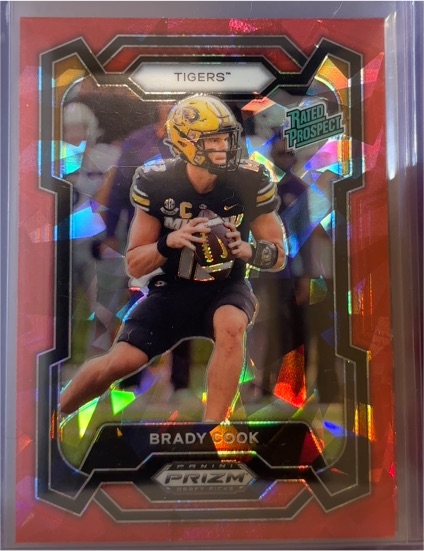 2024 Panini Prizm Draft Picks #187 Brady Cook — front