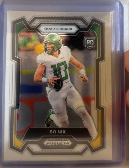 2024 Panini Prizm Draft Picks #105 Bo Nix — front