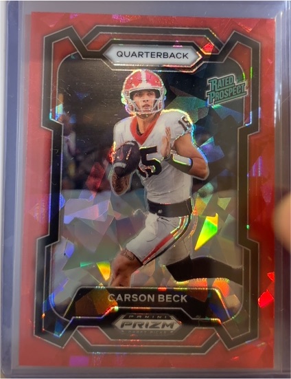2024 Panini Prizm Draft Picks #130 Carson Beck — front