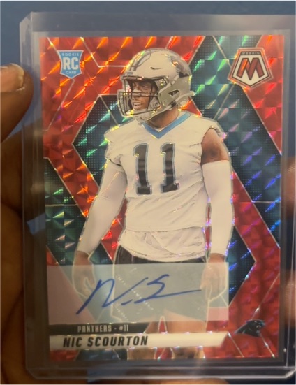 2025 Panini Mosaic #11 Nic Scourton — front