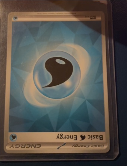 2025 Pokemon Scarlet & Violet Energies #011 Basic Water Energy — front