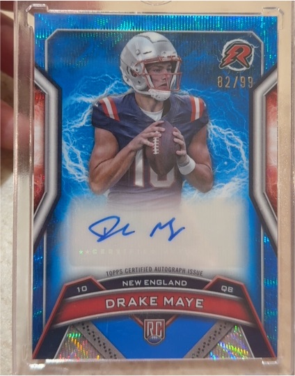 2024 Topps Resurgence #82/99 Drake Maye — front