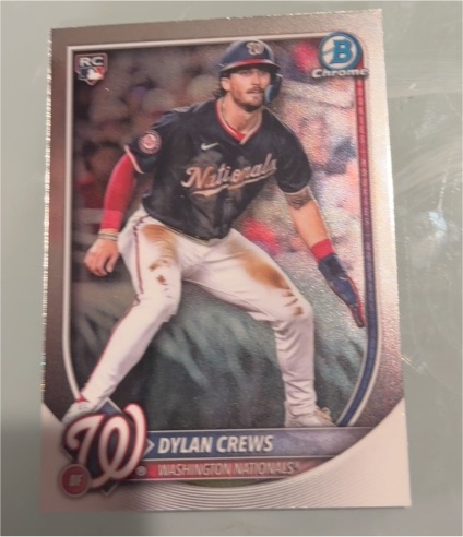 2025 Bowman Chrome #3 Dylan Crews — front