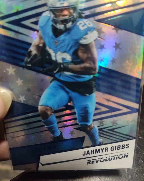 2025 Panini Revolution #177 Jahmyr Gibbs — front