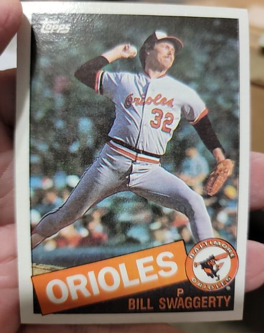 1985 Topps #147 Bill Swaggerty — front