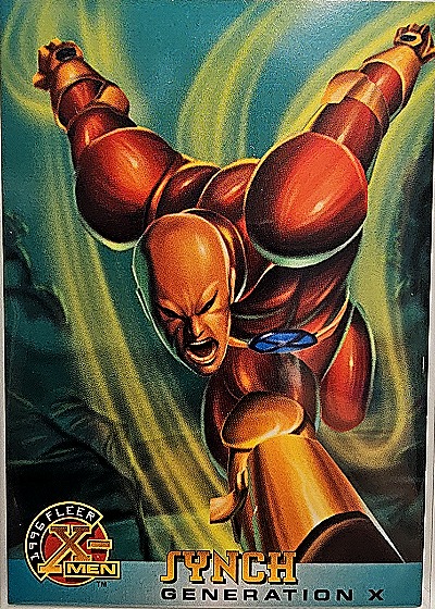 1996 Fleer X-Men #37 Synch — front