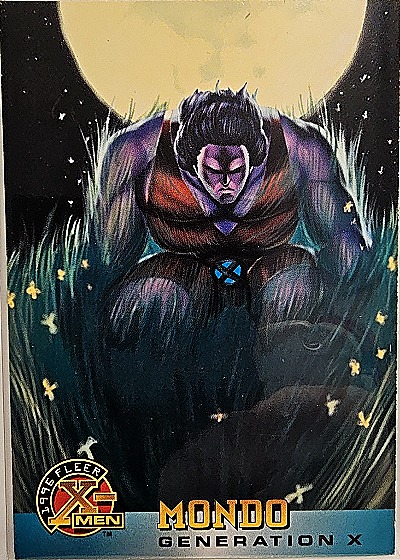 1996 Fleer X-Men #34 Mondo — front